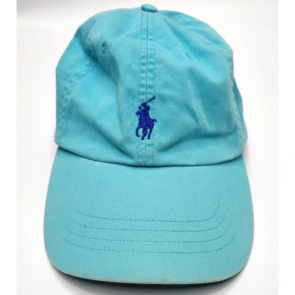 Polo Ralph Lauren Strapback Adjustable Hat Cap Light Blue
